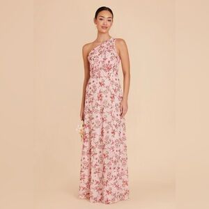 NWT Birdy Grey size medium Kira wild rose garden pink floral bridesmaids dress